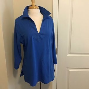 Ralph Lauren blue casual top  XL